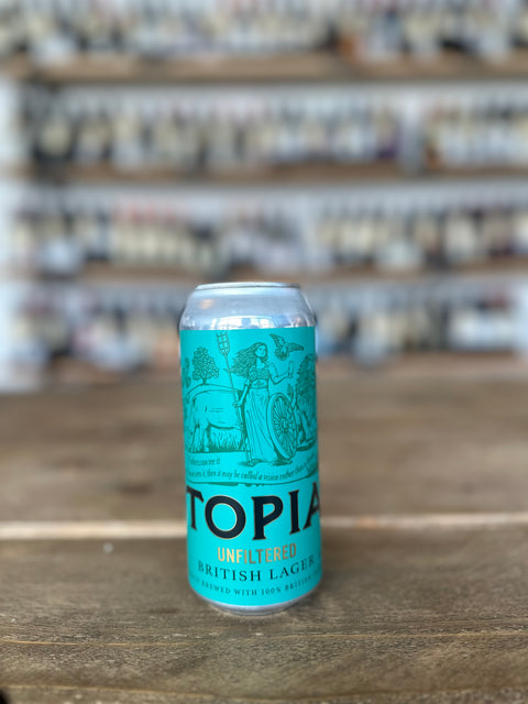 Utopian Unfiltered British Lager