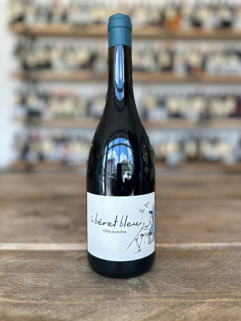 Domaine des Garriguettes, Cotes du Rhone Rouge, Le Beret Bleu, 2022