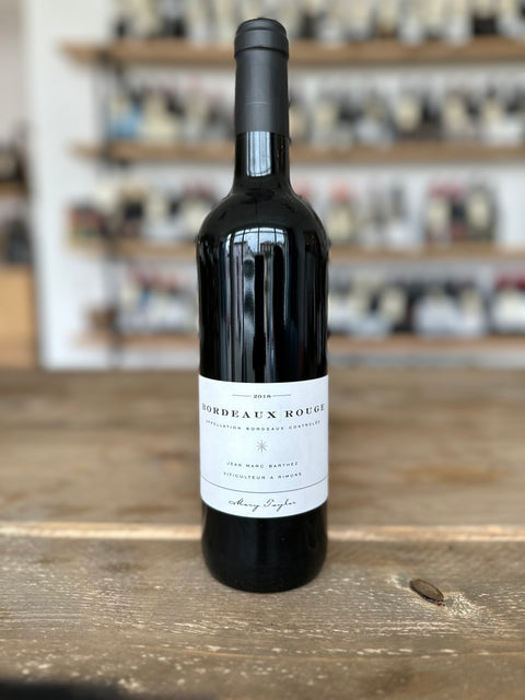 Jean-Marc Barthez Bordeaux Rouge, Mary Taylor Wines, 2020