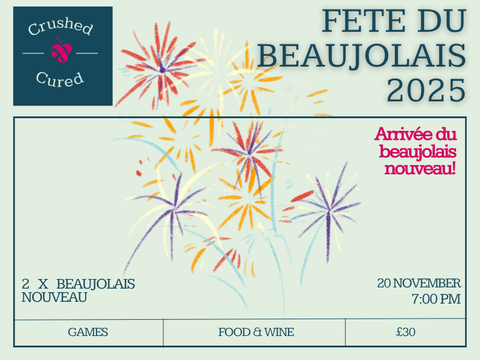 Fete du Beaujolais Nouveau - Thursday 20th November 7pm