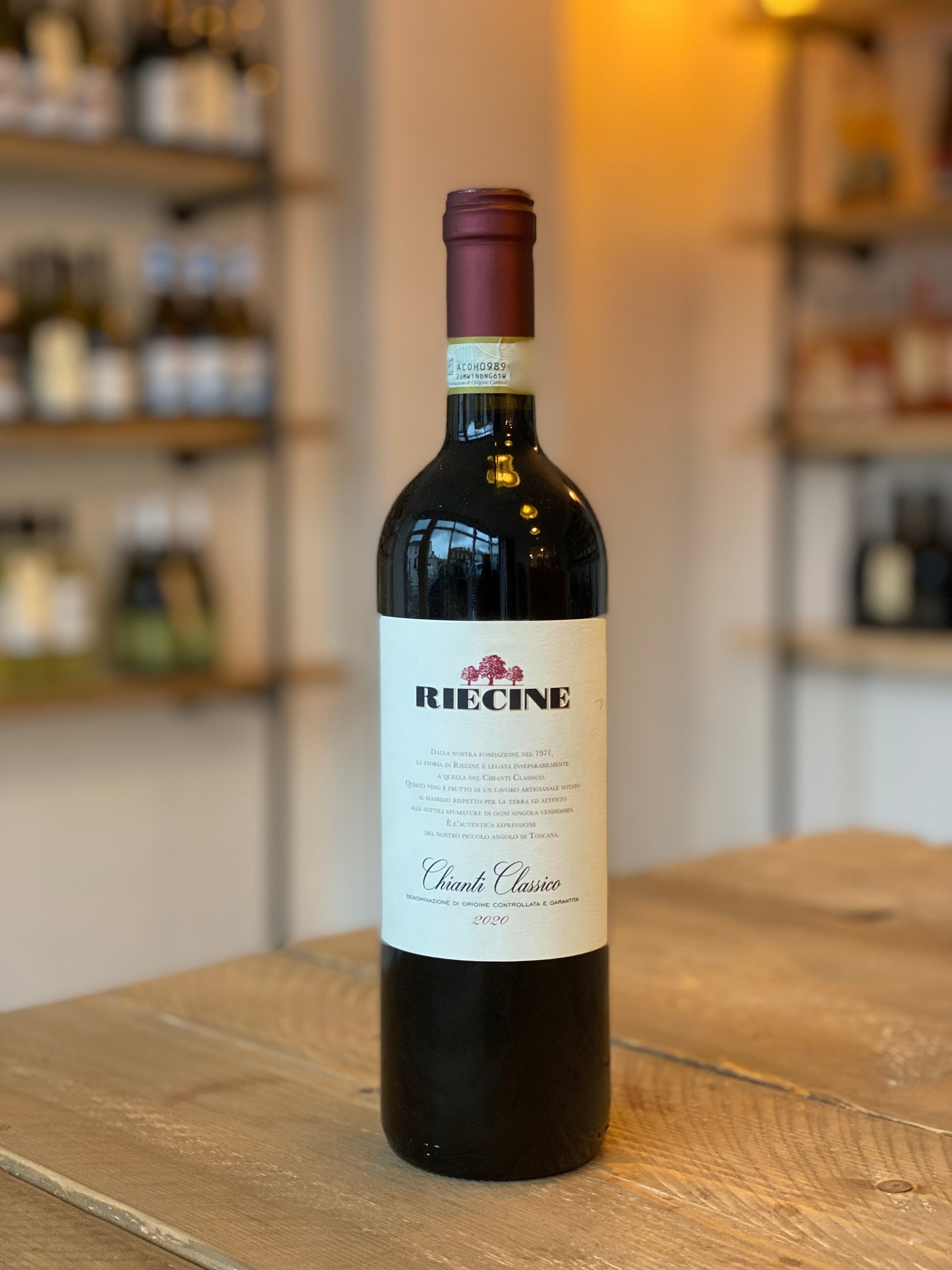 Riecine, Chianti Classico Riserva, DOCG, Tuscany, Italy, 2020 – Crushed ...