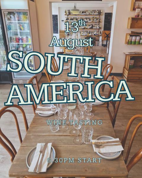 South America- Thursday 13th August 2026 - 6.30pm