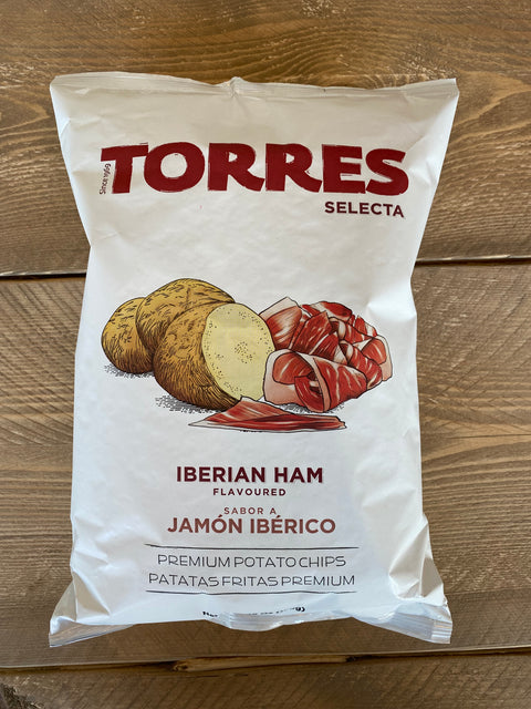 Torres Potato Crisps - Iberian Ham Flavour